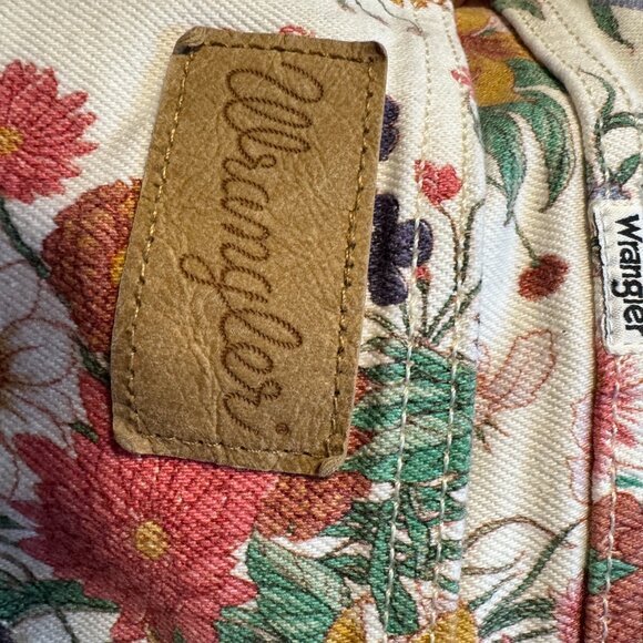 Wrangler Westward 626 Women's Floral Print High Waist Bootcut Jeans Size 32x32 - Picture 8 of 9